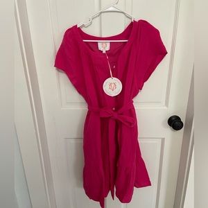 Victoria Dunn St Tropez Dress in Fuchsia